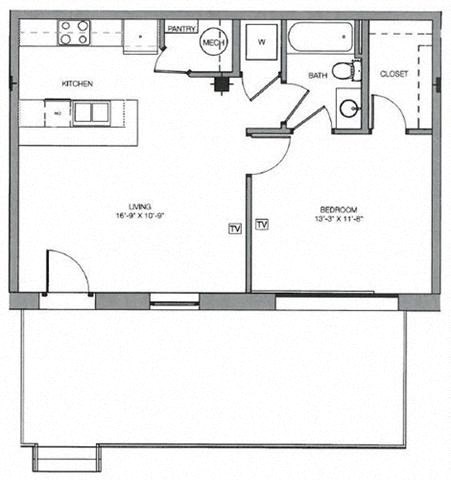 Textile Lofts Floor Plan 1