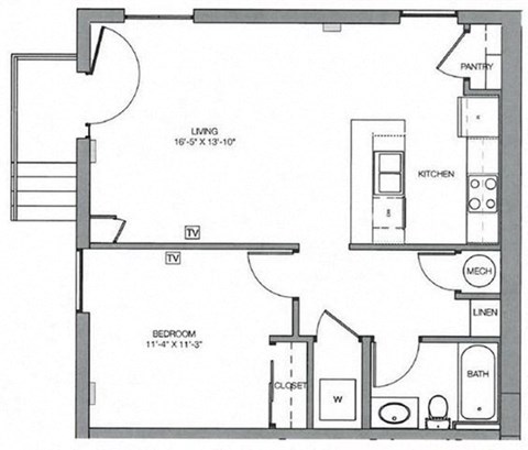 Textile Lofts Floor Plan 12