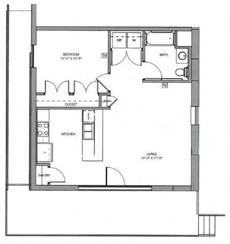 Textile Lofts Floor Plan 14