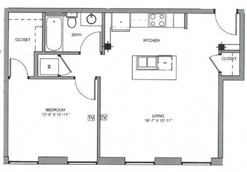 Textile Lofts Floor Plan 16