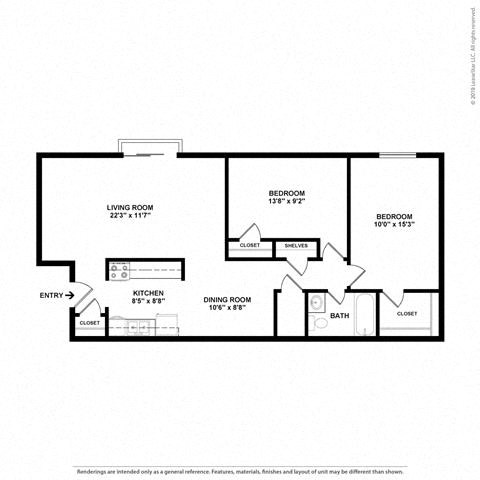 a floor plan of a house