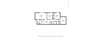 a floor plan of a house