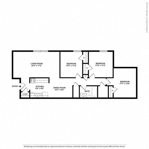 a floor plan of a house
