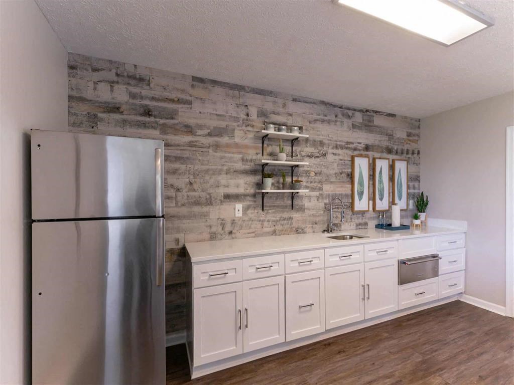 Kitchen  at Coastline Apartments in Virginia Beach