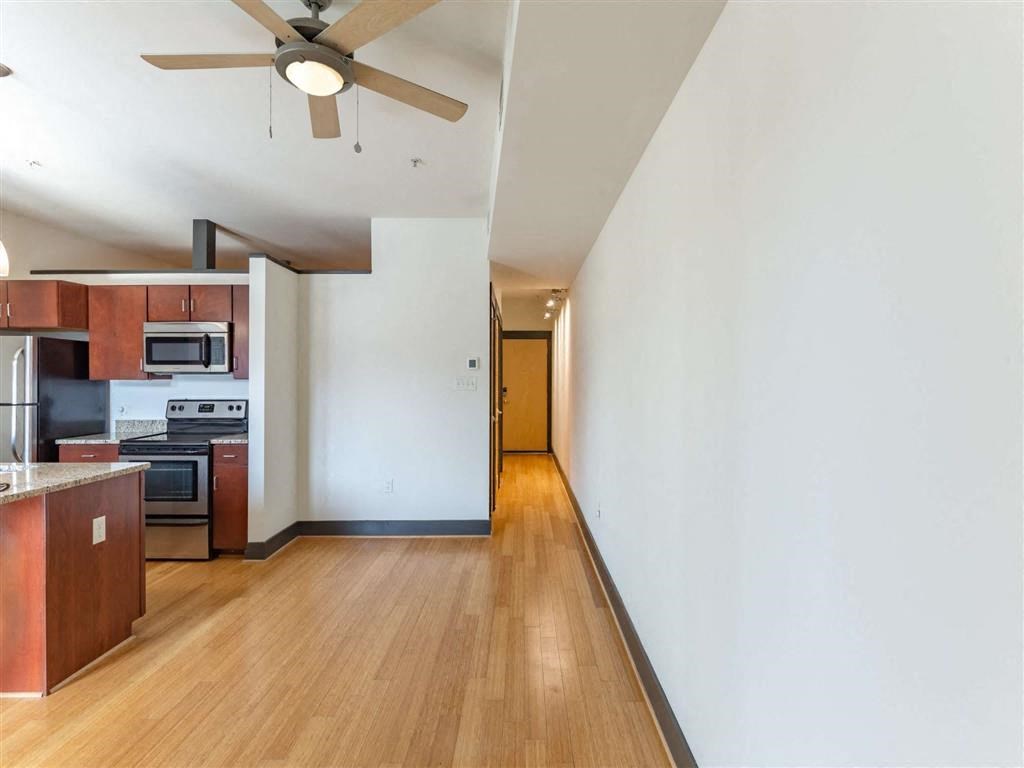 interior apartments and hallway at The Masonry