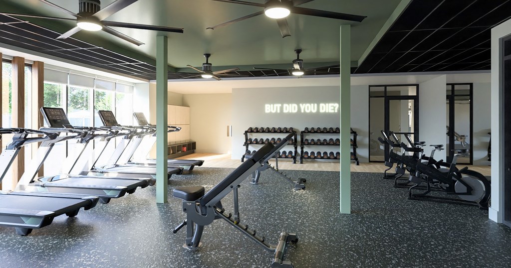 Fitness Center Fitness Center at Boardwalk at Research Park, Alabama, 35811