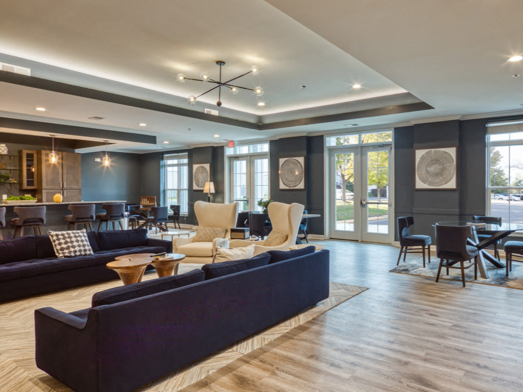 Clubhouse at Luxury apartments in Fredericksburg VA