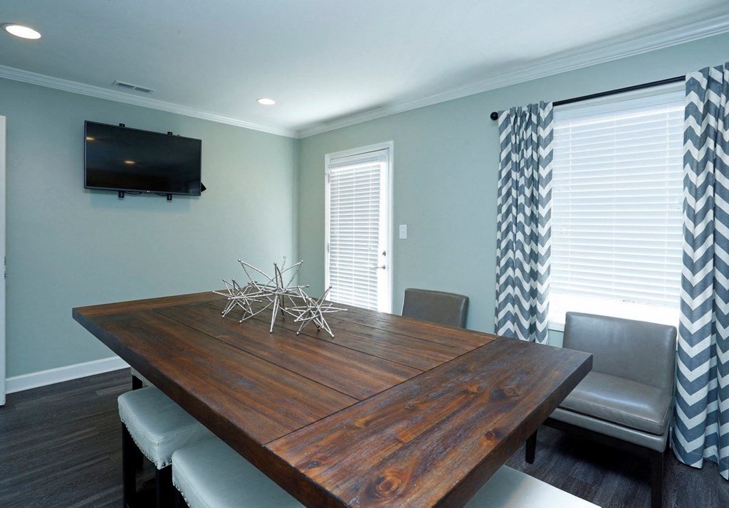 Carousel Court Apartments in Falls Church VA table