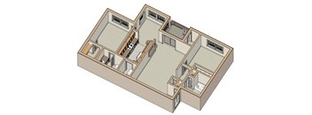 an illustration of the inside of a house