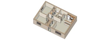 a drawing of a floor plan of a house