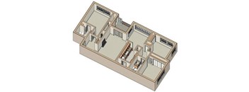 a floor plan of a house