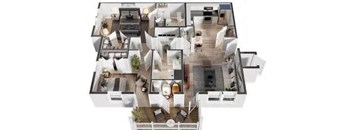 2 Bathroom Floor Plan at Bay Pointe at Summerville, Summerville, SC