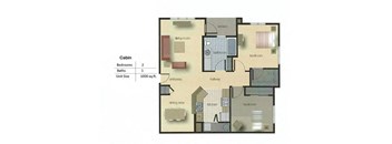 Craftsman Floorplan at The Village at Idlewild Park, Nevada, 89509