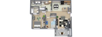 2 bed 2 bath at Woodland Meadows Apartments, Post Falls, ID