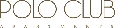 The image shows a logo with the text "POLO CLUB" in a stylized font.