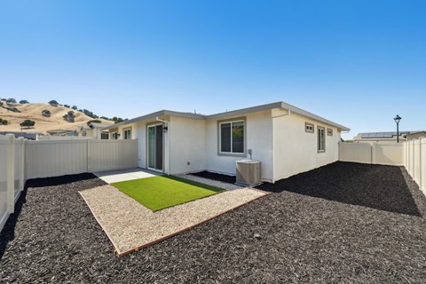 A Modern House with a Backyard at Montessa Apartments, Vacaville, California