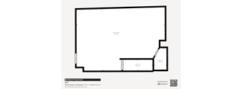 A floor plan of a property with a gross floor area of 1250 sq ft.