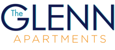 The logo for The Glenn Apartments.