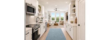 A - Plan Kitchen & Living Room