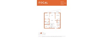 Two bed + Den two bath