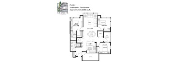 Three bed + Den Two bath