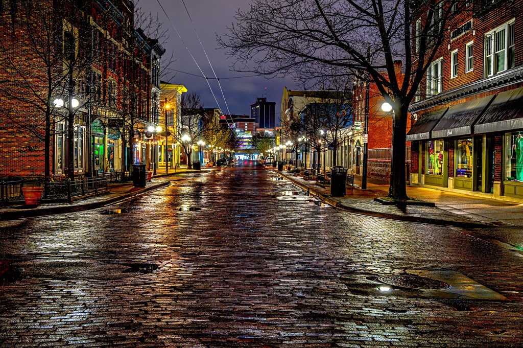 The Oregon District in Dayton, OH