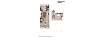 Miller Penthouse Floor Plan