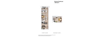 Brenner Penthouse Floor Plan