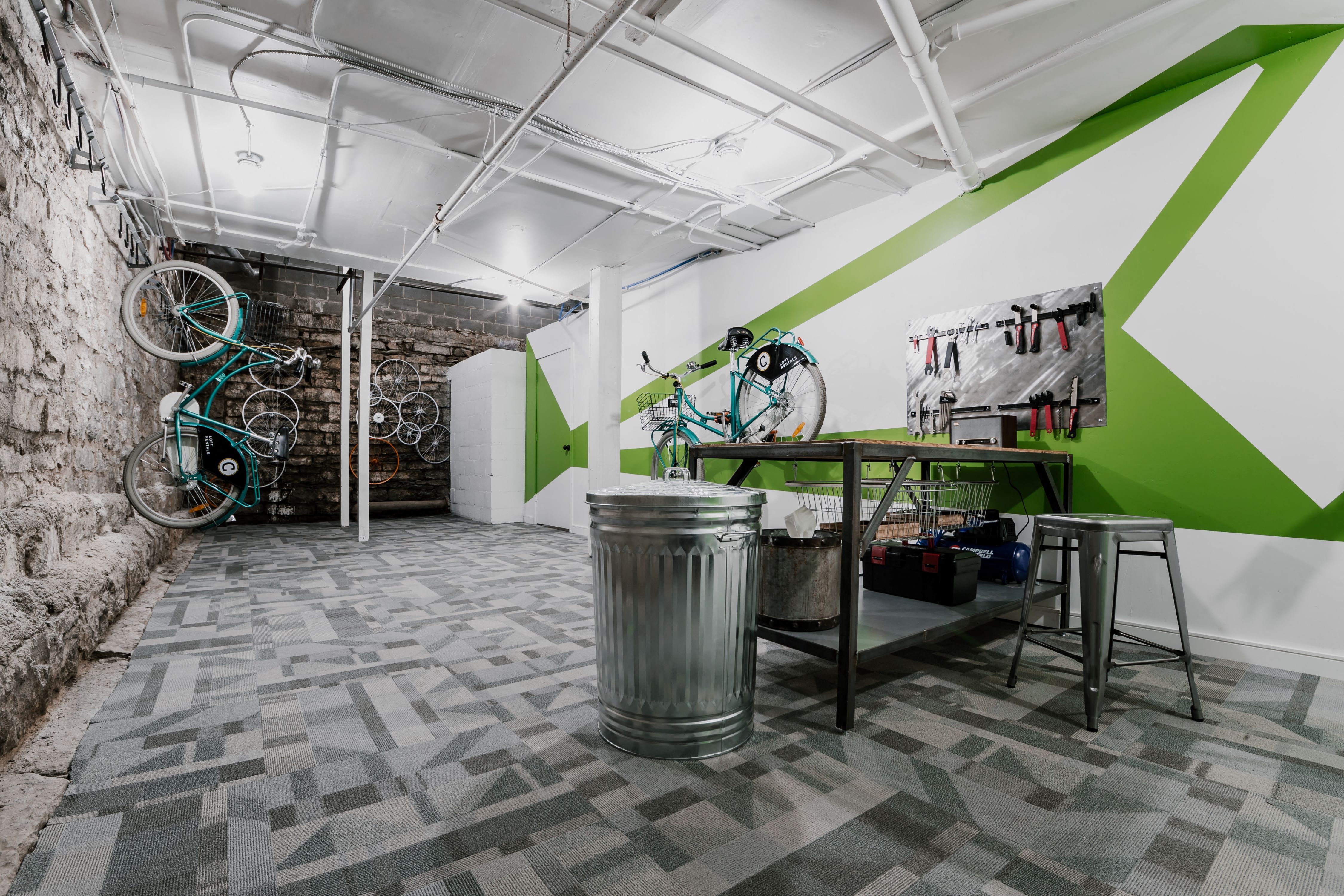 The Cannery Bike Room