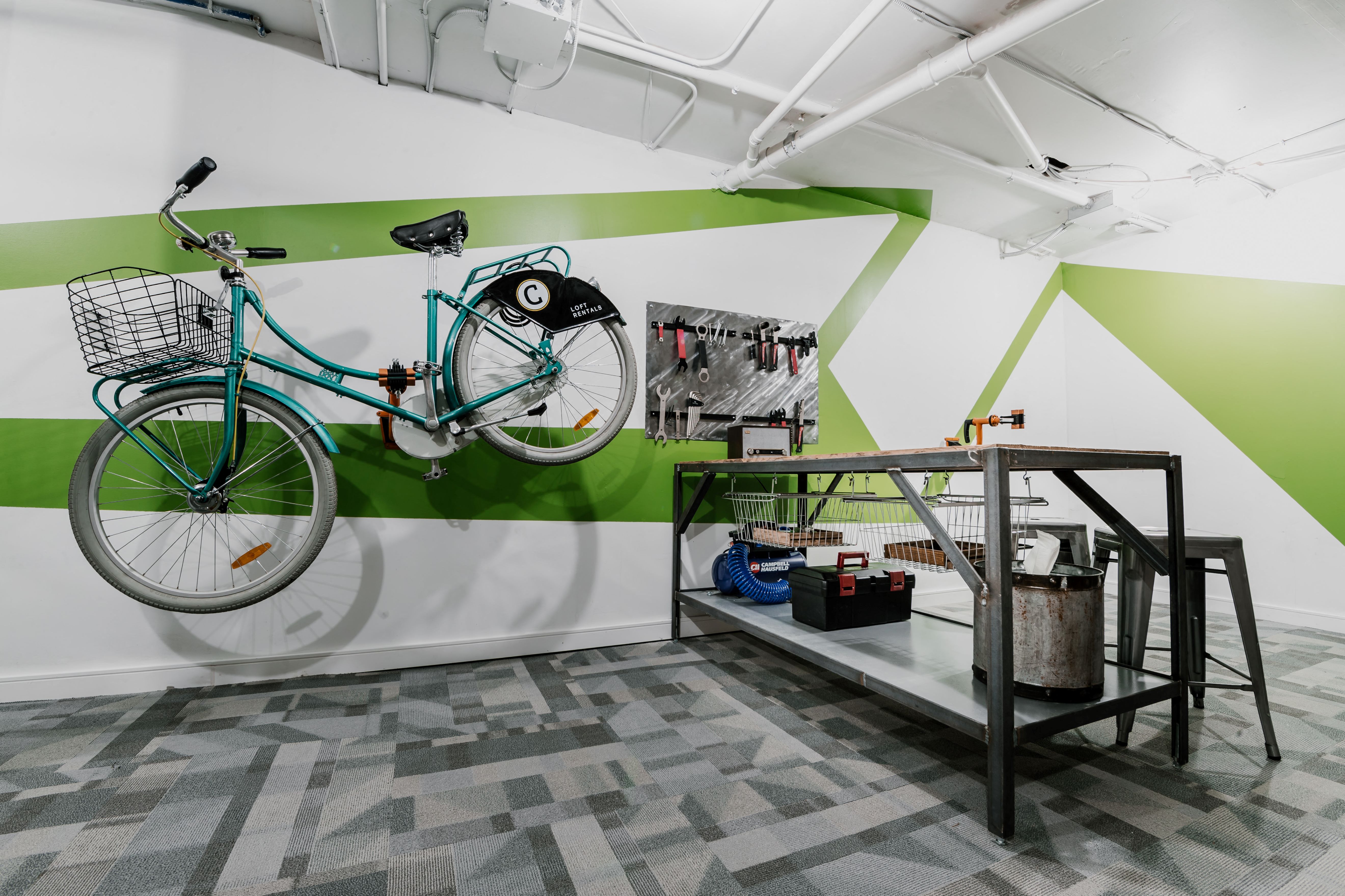 The Cannery Bike Room