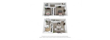 THE MAGNOLIA- TWO BEDROOM TOWNHOME