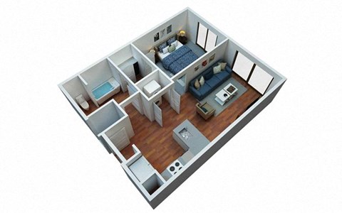 619 Nathan Place Studio-2 Beds Apartment for Rent - Photo Gallery 24