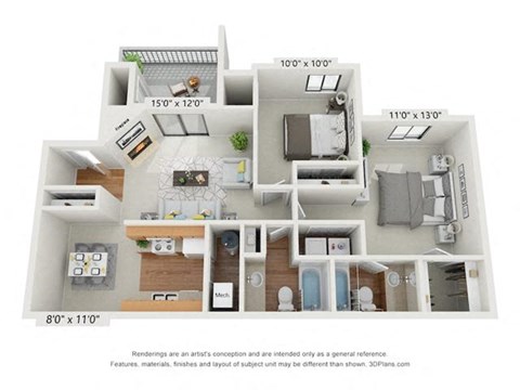 382 Walden Way 1-3 Beds Apartment for Rent - Photo Gallery 44