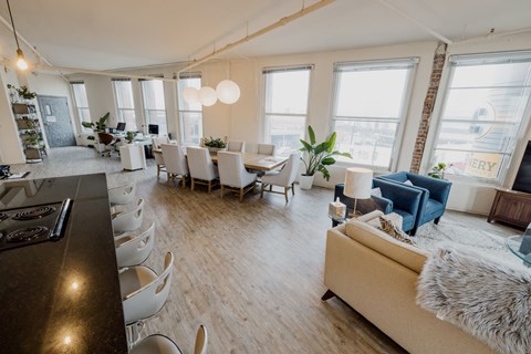 The Barney Power Business Center at the Cannery Lofts apartments in Dayton, OH