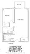 1 Bedroom - B