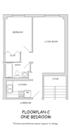 1 Bedroom - C