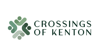 a green background with the words crossing of kent on it