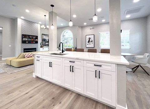 Westwood Reserve kitchen area at clubhouse