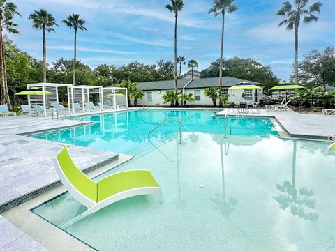 Pool with sundeck and WiFi