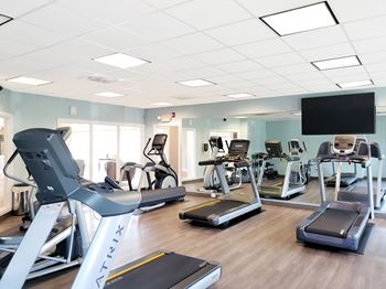 Professional fitness studio