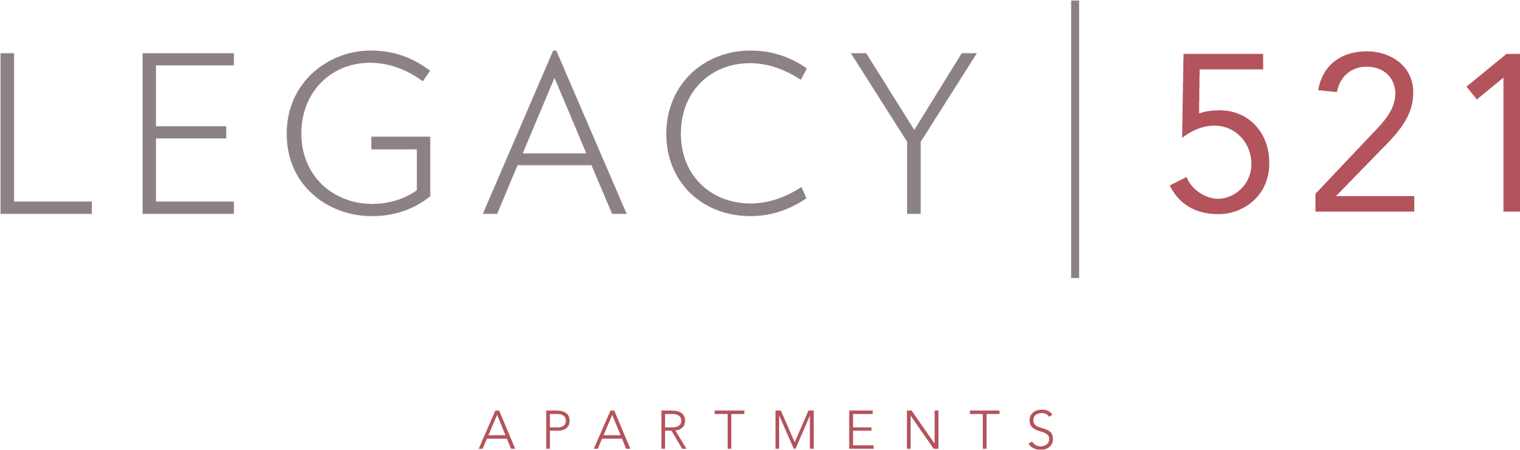 A black sign with the word Legacy and the number 521.