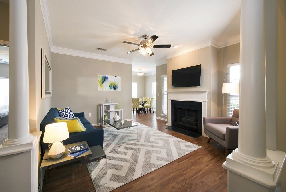 Professional fitness studio with free weights