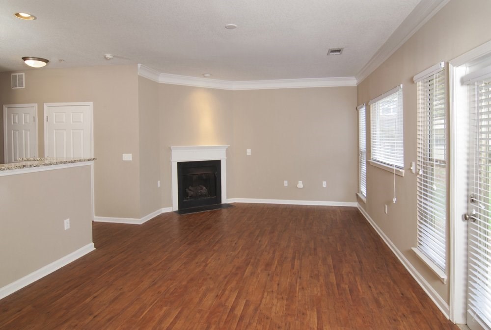 Hardwood-inspired flooring