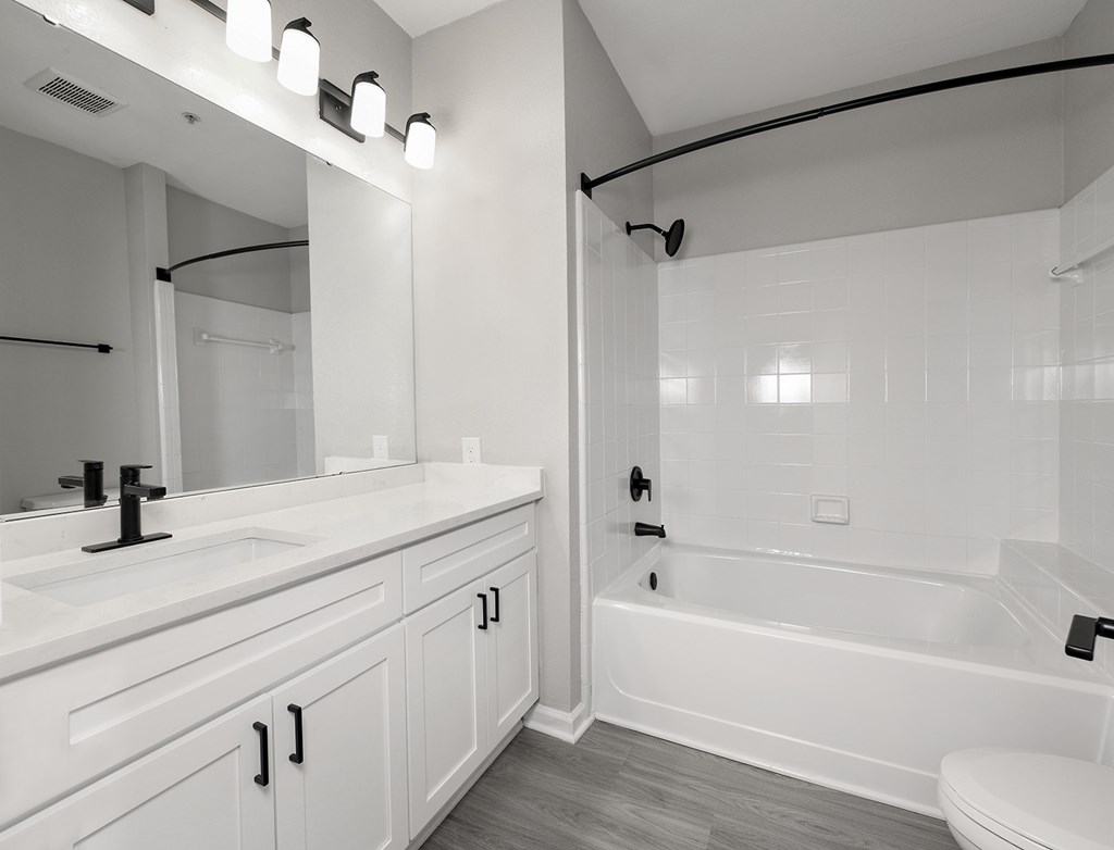 BRAND NEW SUITES - quartz countertops and matte black finishes