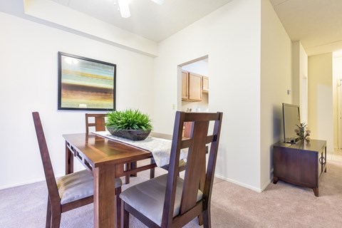 Apartments with dining area