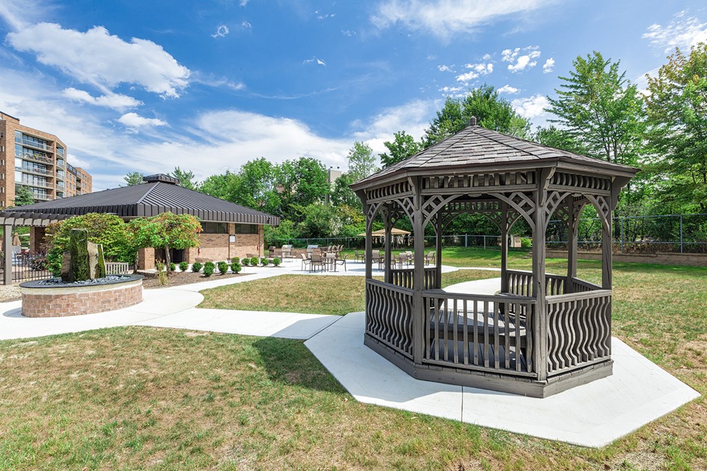 Outdoor entertainment area