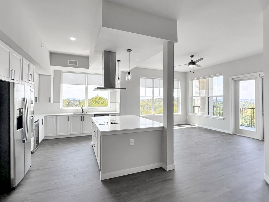 Beautiful spacious apartments with plentiful natural lighting