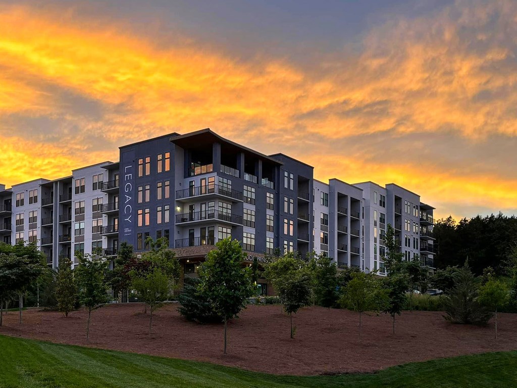 Legacy Cool Springs exterior at sunset