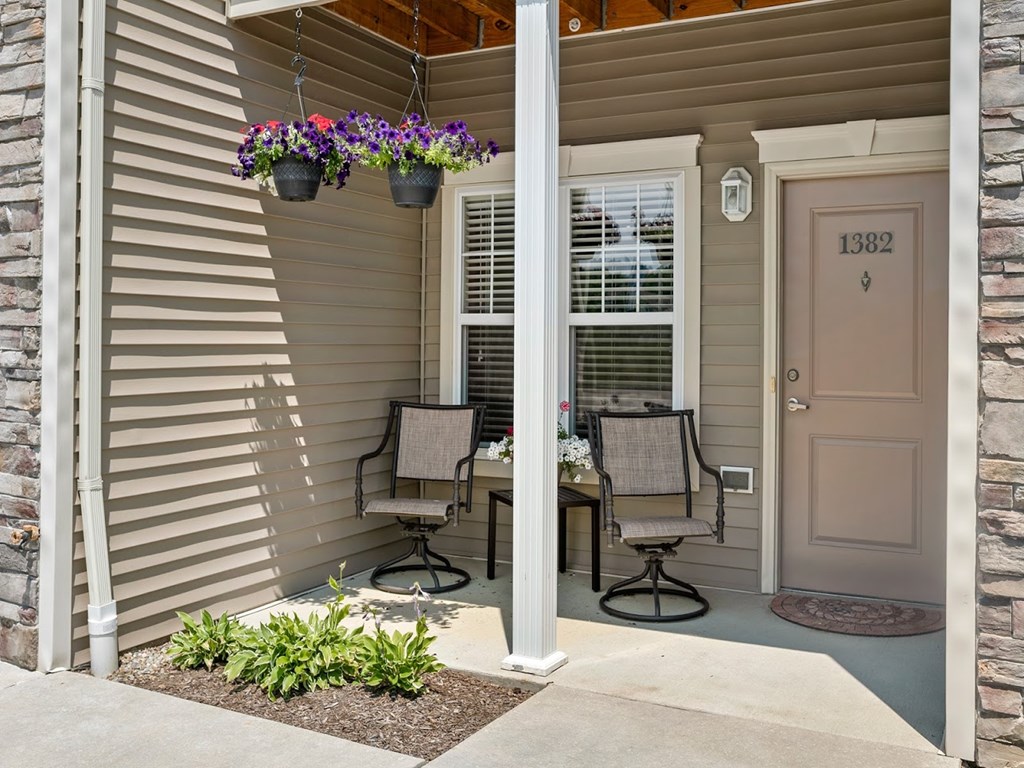 Patios and balconies with every suite