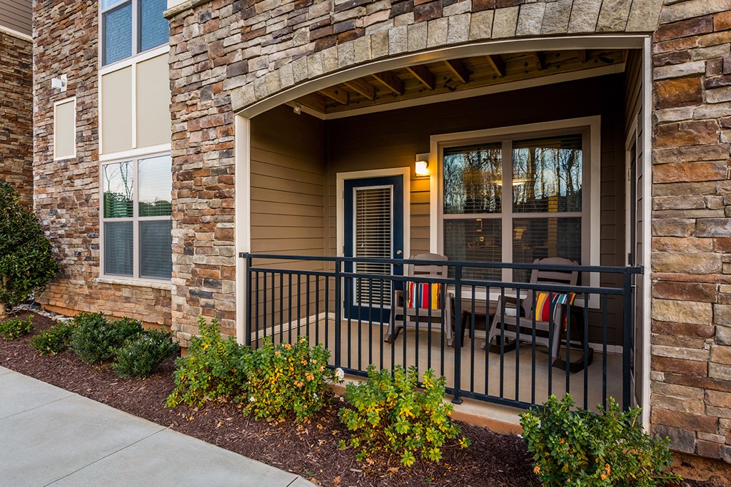 Covered patios and balconies